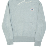 CONVERSE Mens Grey Hoodie S
