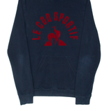 LE COQ SPORT Mens Blue Hoodie S