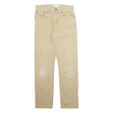 LEVI'S Mens Trousers Beige Regular Tapered W29 L29