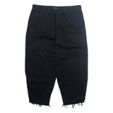 LEVI'S Chino Mens Trousers Black Relaxed Tapered W36 L24