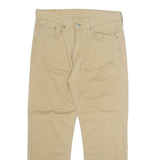 LEVI'S Mens Trousers Beige Regular Straight W30 L26