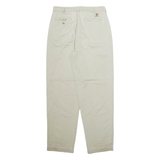 TOMMY HILFIGER Chino Mens Trousers Beige Regular Straight W33 L34