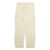 TOMMY HILFIGER Cargo Mens Trousers Beige Regular Straight W30 L34