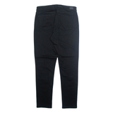 RALPH LAUREN Womens Trousers Black Regular Tapered W32 L29