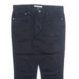 CALVIN KLEIN JEANS Womens Trousers Black Regular Tapered W34 L25