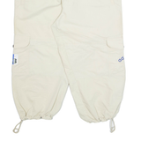 ADIDAS Cargo Outdoor Womens Trousers Beige Regular Tapered W36 L23