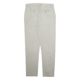 KANGOL Chino Mens Trousers Beige Regular Straight W34 L33
