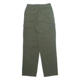 BAC Cargo Mens Trousers Green Regular Straight W26 L30