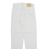 LEVI'S Mens Trousers Cream Regular Tapered W28 L32