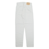 LEVI'S Mens Trousers Cream Regular Tapered W28 L32