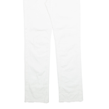 GUESS Womens Trousers White Regular Tapered W30 L31