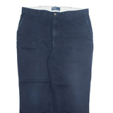 POLO RALPH LAUREN Chino Mens Trousers Blue Regular Straight W38 L28