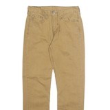 LEVI'S Mens Trousers Beige Regular Tapered W29 L32