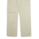 LEVI'S 558 Mens Trousers Cream Regular Straight W34 L32
