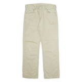 LEVI'S 558 Mens Trousers Cream Regular Straight W34 L32