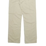 LEVI'S 558 Mens Trousers Cream Regular Straight W34 L32