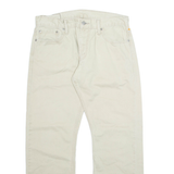 LEVI'S 514 Mens Trousers Beige Regular Straight W34 L30