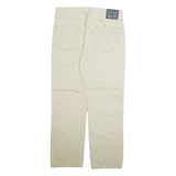LEVI'S 514 Mens Trousers Beige Regular Straight W34 L30