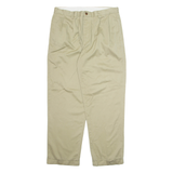 NAUTICA Chino Mens Trousers Cream Regular Straight W36 L32