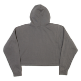 PUMA Cropped Womens Grey Hoodie M
