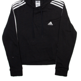 ADIDAS Womens Black Hoodie M