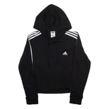 ADIDAS Womens Black Hoodie M