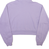 ADIDAS ORIGINALS Womens Purple Hoodie UK 10
