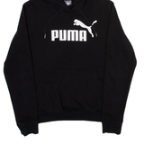 PUMA Womens Black Hoodie UK 12