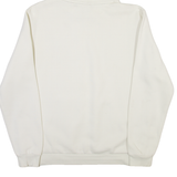 PUMA Mens White Hoodie M