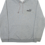 PUMA Mens Grey Hoodie S