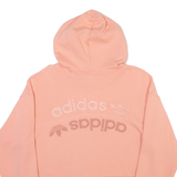 ADIDAS ORIGINALS Cropped Womens Pink Hoodie UK 12