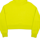 NEW BALANCE Cropped Womens Green Hoodie L