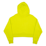 NEW BALANCE Cropped Womens Green Hoodie L