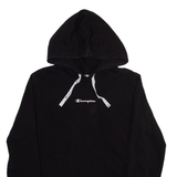 CHAMPION Cropped Womens Black Hoodie L