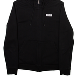 PUMA Mens Black Hoodie Full Zip S