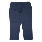 DICKIES Workwear Mens Trousers Blue Relaxed Tapered W42 L30