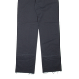 DICKIES Workwear Mens Trousers Black Regular Straight W32 L37