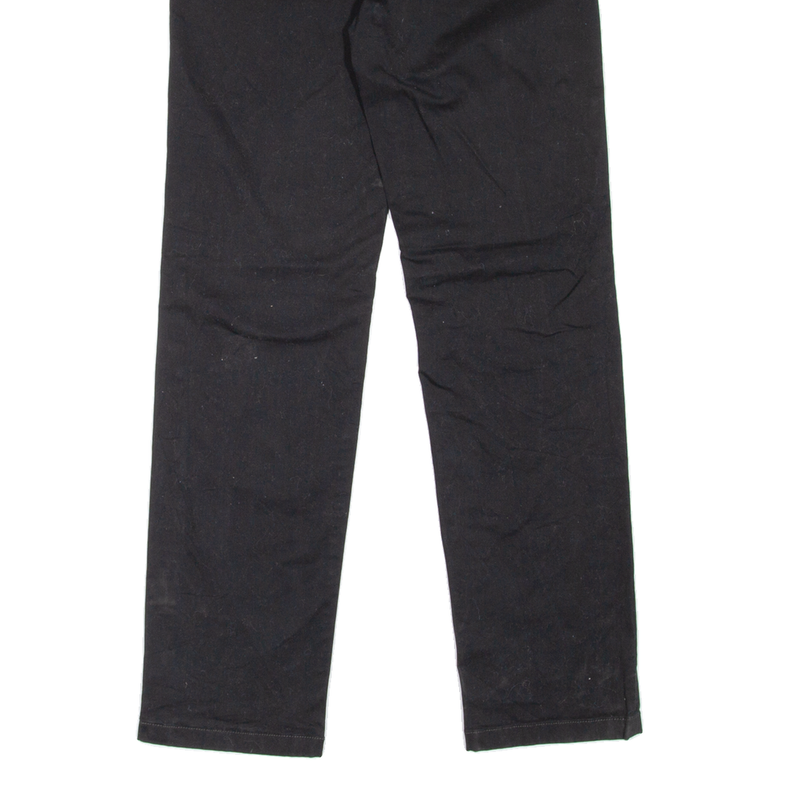 DICKIES Girls Trousers Black Regular Straight W25 L27