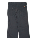 DICKIES Workwear Womens Trousers Black Slim Straight W28 L30