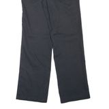 DICKIES Workwear Womens Trousers Black Slim Straight W28 L30