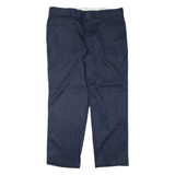 DICKIES 874 Workwear Mens Trousers Blue Regular Straight W40 L30