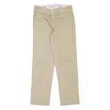 DICKIES Workwear Womens Trousers Beige Slim Tapered W29 L30