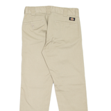 DICKIES Workwear Womens Trousers Beige Slim Tapered W29 L30