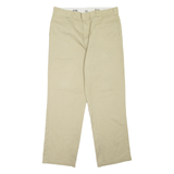 DICKIES 874 Workwear Mens Trousers Beige Regular Straight W36 L32