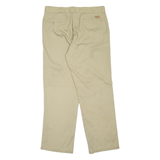 DICKIES 874 Workwear Mens Trousers Beige Regular Straight W36 L32