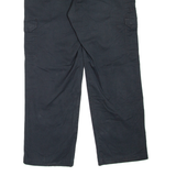 DICKIES Cargo Workwear Mens Trousers Black Regular Straight W34 L30
