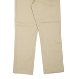 DICKIES 874 Workwear Mens Trousers Beige Regular Straight W36 L32