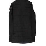 CALVIN KLEIN Womens Parka Coat Black Hooded XS