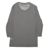 NORWISS Womens Top Grey Long Sleeve XL