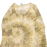 ATMOSPHERE Womens Blouse Top Green Long Sleeve Crazy Pattern UK 16